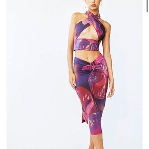 WithJean Naomi Set | Flamboyant Anthurium